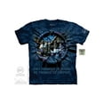 thumbnail image 1 of the mountain oht eagle inner spirit adult t-shirt, blue, large, 1 of 1