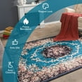 thumbnail image 4 of Costway Area Rug 4'8'' x 6'7'' Non-Shedding Anti-slip Carpet Vintage Living Room Bedroom, 4 of 9