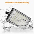thumbnail image 3 of AC180-240V 100W 96LED Wall Light with Mounting Bracket and Cable Connection IP65 Waterproof Outdoor Security LED Floodlight for Gardens and Playgrounds, 3 of 8