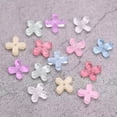 thumbnail image 2 of U8MO 20pcs 10mm Cross Shape Flower Crystal Glass Loose Beads Lot For Jewelry Making-1#, 2 of 6