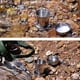 thumbnail image 5 of Cateissary Frascos de agua de acero inoxidable duraderos taza de café de viaje taza portátil agua café al aire libre vaso de té botella plegable Type6 NO6 Cateissary JJ13453-03, 5 of 6