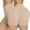 Beige+Beige 2pk, variant on 2 Pack Seamless Shaping Boyshorts Panties for Women Shapewear Slip Shorts Under Dress