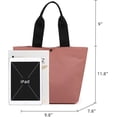 thumbnail image 5 of Tote Bag for Women Minimalist Waterproof Shoulder Purse Casual Lightweight Top Handle Bag Hobo Travel Handbag, 5 of 7