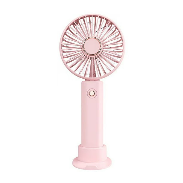 Mini ventilador de mano 2025, recargable por USB, portátil, pequeño, personal, potente, con diseño compacto para estudiantes, dormitorios, oficinas, uso al aire libre | Opciones en blanco, a