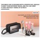 thumbnail image 5 of Toystoory Bolsa de cosméticos para mujer, bolsa de maquillaje de viaje portátil de gran capacidad, caja de almacenamiento transparente Almacenamiento y organización del hogar Rosado METRO, 5 of 6