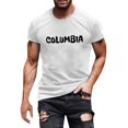 thumbnail image 1 of WEAIXIMIUNG T-Shirt Imprimé Thème Ville Mode pour Hommes Saint-Valentin Décontracté Confortable, 1 of 4