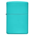 thumbnail image 4 of Zippo Flat Turquoise Pocket Lighter, 4 of 10