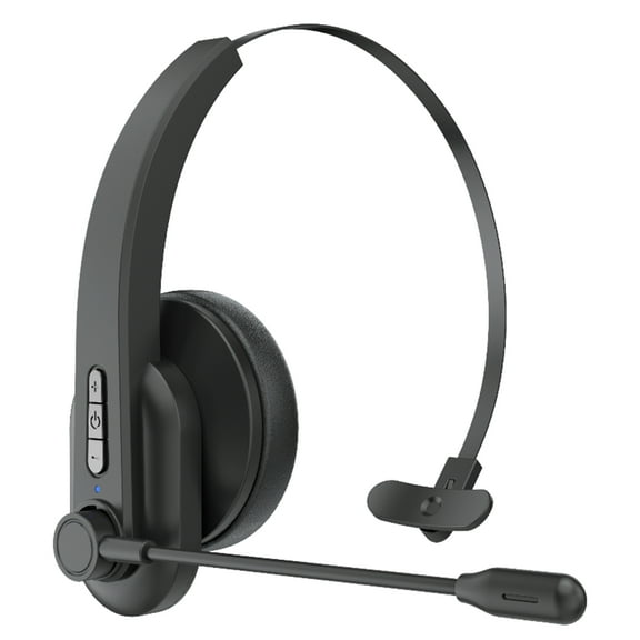 Wireless Bluetooth Headset with Mic, BT 5.4, Noise Cancelling, Type-C Fast Charge, Over-Ear Headphones for PC/Cell Phone/Online Learning