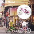 thumbnail image 5 of Dalazy 1:64 Mini Scene Model Mountain Bike Diorama S Scale Pink, 5 of 5