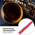 thumbnail image 4 of Saxophone Cleaning Brush, Compact Size Sax Bend Neck Brush High Efficiency Multifunctional Cotton Thread  for Wind Instruments Care, 4 of 7