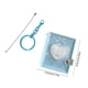 thumbnail image 3 of Keychain Pendant Album Love Head Poster Storage Album ID Photo Card Album, 3 of 6