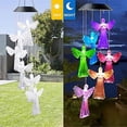 thumbnail image 5 of Solar Wind Chimes, LED Solar Powered Wind Chimes Lamp Color Changing Waterproof Garden Chimes, 5 of 5