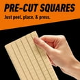 thumbnail image 4 of Gorilla Mounting Putty, Natural Tan Color, 168 Pre-Cut Squares, 4 of 10