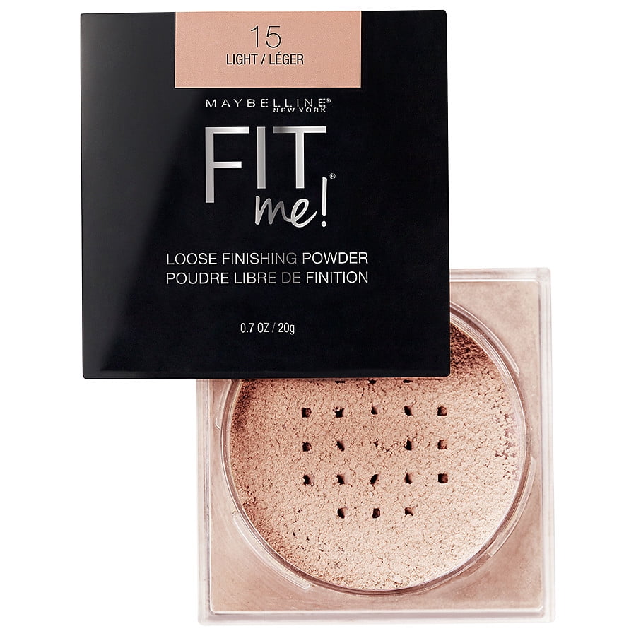 Maybelline Fit Me Loose Finishing Powder, Light0.7 oz - Walmart.com
