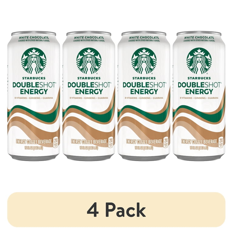 Starbucks Doubleshot Energy White Chocolate Coffee Drink, 15 oz Cans, 4 Pack photo 1