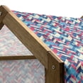 thumbnail image 5 of Chevron Pet House, Zigzag Pattern Downward Parallel Lines Hipster Bohemian Style Grunge Illustration, Outdoor & Indoor Portable Dog Kennel with Pillow and Cover, 5 Sizes, Multicolor, by Ambesonne, 5 of 5