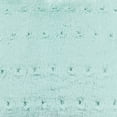 thumbnail image 3 of Home Soft Things Stitching Jacquard Faux Fur Throw Pillow Cover 2 Piece Set - Bleached Aqua - 20" x 20", 3 of 6
