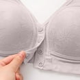 thumbnail image 5 of Womens Everyday Bras, Front Closure Bras for Women Seamless Wireless Push Up Bra No Underwire Full Coverage Comfort Bras Mastectomy Bralettes 36-44, 5 of 7