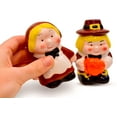 thumbnail image 2 of Holiday Salt and Pepper Shakers, Pilgrim Couple Holiday Ceramic Set, Thanksgiving Decor, Barclay?s Buys, 2 of 7