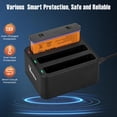 thumbnail image 4 of Kit de cargador de baterías Vemico 360 X4 con baterías X4 de 2500 mAh X2, 4 of 7