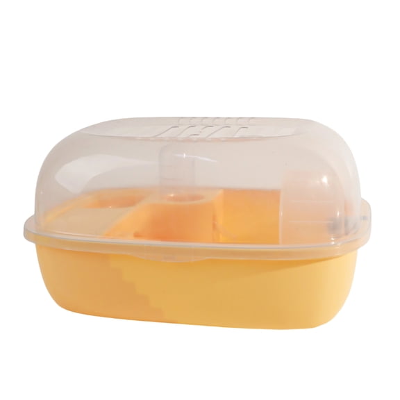 Hamster Transparent Cage, Anti-Escape Secure Habitat With Large Space & Ventilated Design, Easy To Clean Small Animal Home For Hamsters & Small Pets