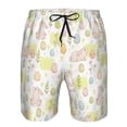 thumbnail image 4 of Naloa Easter Rabbit Men's Beach Shorts, Surfing shorts, Swim trunks, Quick Dry Swim Trunks for Surfing Beach Fun - Medium, 4 of 9