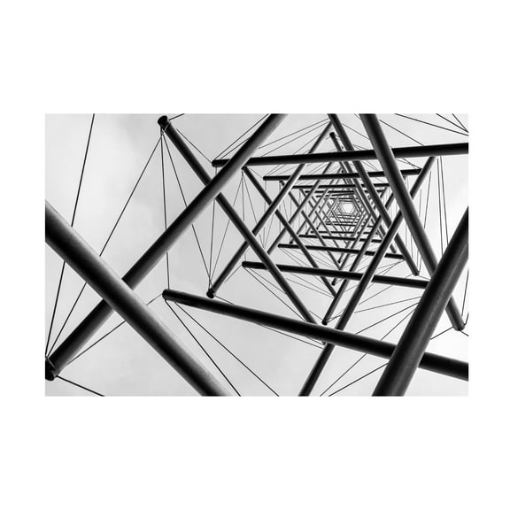 Carla Vermeend 'Lines' Canvas Art