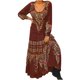 thumbnail image 1 of Moda casual cuello redondo vestido manga larga mujer impreso vestido de mujer vestidos Pompotops hdfakjf5337, 1 of 8