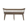 thumbnail image 5 of Midland Falls Spindle Back Bench - Rustic Brown, 5 of 9