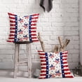 thumbnail image 2 of 4th of July American Stars Stripes Patriotic Pillow Covers 20X20 Inch Independence Memorial Day Decorative Pillow Cases Set of 2 Holiday Throw Pillows Home Decor for Sofa Couch Party Outdoor, 2 of 6