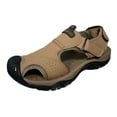 thumbnail image 1 of Sandalias para hombre, zapatos de hombre, zapatos de moda de verano, zapatos casuales de playa para hombre, 1 of 6