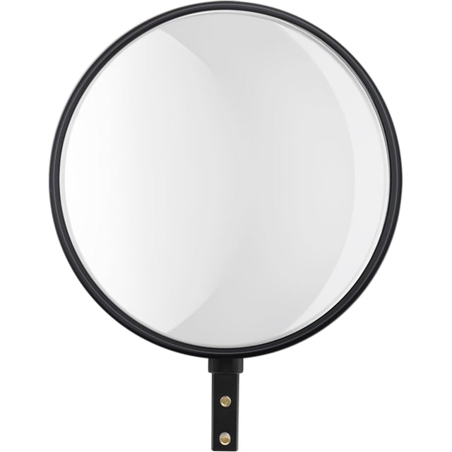 Ygmylandbb Miroir Pare-Soleil Rond 984 Pouces Universel Convexe pour Rétroviseur Compatible Fourgonnette et Camion