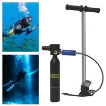 YIYIBYUS Portable Mini Diving Scuba Cylinder Kit,4500psi Submersible System Kit Diving Air Tank Equipment  0.5L Air Tank