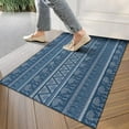 thumbnail image 4 of Blue Geometric Pattern with Elephants Door Rugs,Washable Non Slip Door Mats Indoor,Decorative Door Mats,Entry Mat Indoor for Entrance,Bedroom,Kitchen,Bathroom,17"x30", 4 of 6