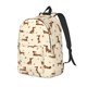 thumbnail image 1 of Disketp Heart Dachshund Mochila de Lona Estampada, Mochila Escolar de Viaje Ligera para Estudiantes y Portátil-Small, 1 of 5