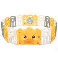 thumbnail image 3 of Patiojoy 16-Panel Foldable Baby Playpen Kids Safety Yard Activity Center with Safety Lock, 3 of 6