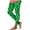 A121-Green, variant on Women's Leprechaun Leggings Irish Elf Print St. Patrick's Day Yoga Pants Green Holiday Tights Gold,S