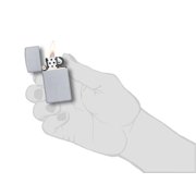Zippo Slim Brushed Chrome Pocket Lighter