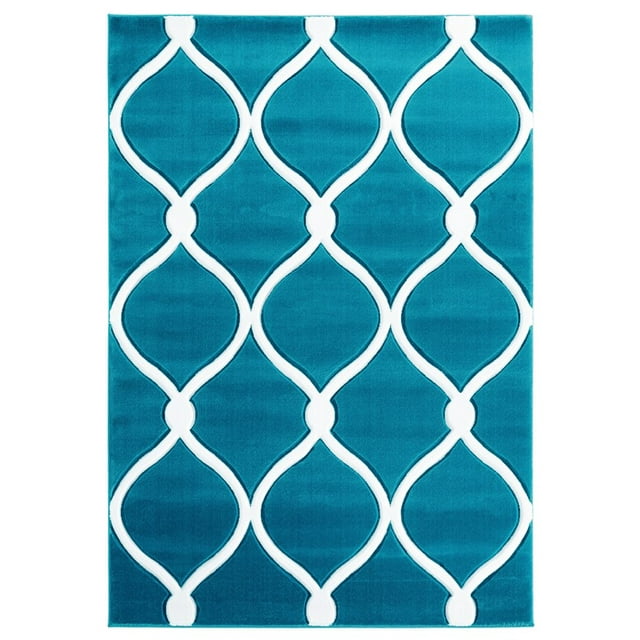 United Weavers Tapis de Couloir Bristol Rodanthe Turquoise