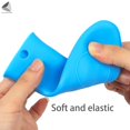 thumbnail image 6 of PULLIMORE Silicone Hot Handle Holder, Rubber Pot Handle Sleeve Heat Resistant Cast Iron Skillet Handle Holder, Metal cookware Handles (Red), 6 of 9