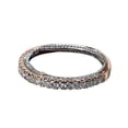 thumbnail image 4 of Clearance Rings for Women Fashion Rose Gold Round Diamond Color Separation Ring Set, 4 of 7