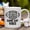 white, variant on 1pc 11oz Minimalist Black Cat Ceramic Coffee Mug with White Rim & -Shaped Line Art - Game Day Vibes Text-Free Leopard Spot Design, Dishwasher Cup for Tea/Coffee, Perfect Gift for Fans & Cat Lovers