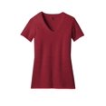 thumbnail image 3 of District Adult Female Women Electric Heather T-Shirt Red Fleck Medium, 3 of 4