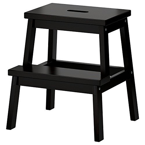 IKEA BEKVAM Wooden Utility Step by Ikea, Black