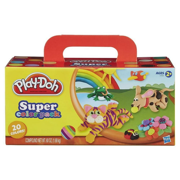 Play-Doh Super Color Pack, Modeling Compound, 20 Colors, 2+