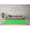 thumbnail image 3 of Ahgly Company Indoor Rectangle Abstract Green Modern Area Rugs, 8' x 10', 3 of 4