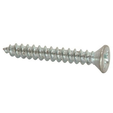 PHILLIPS FLAT HEAD SHEET METAL SCREWS #8 X 1-1/2 IN., 100 PER PACK per 5 Pack