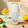 thumbnail image 5 of Fiudx Licuadora Portátil, Vaso Exprimidor Ligero, Mini Exprimidor Recargable Por Usb, Fácil de Usar con Un Solo Clic, Bebidas de Frutas y Verduras Frescas, Uso Doméstico para Deportes Al Aire Libre,, 5 of 5