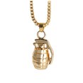 thumbnail image 1 of serony Small Weapons Shape Pendants 70cm Long Chain Necklace Allergy Free Jewelry for Hip Hop Fans, 1 of 9