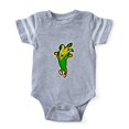 thumbnail image 1 of CafePress - Dancing Corn TRANS.... - Cute Infant Baby Football Bodysuit, 1 of 1